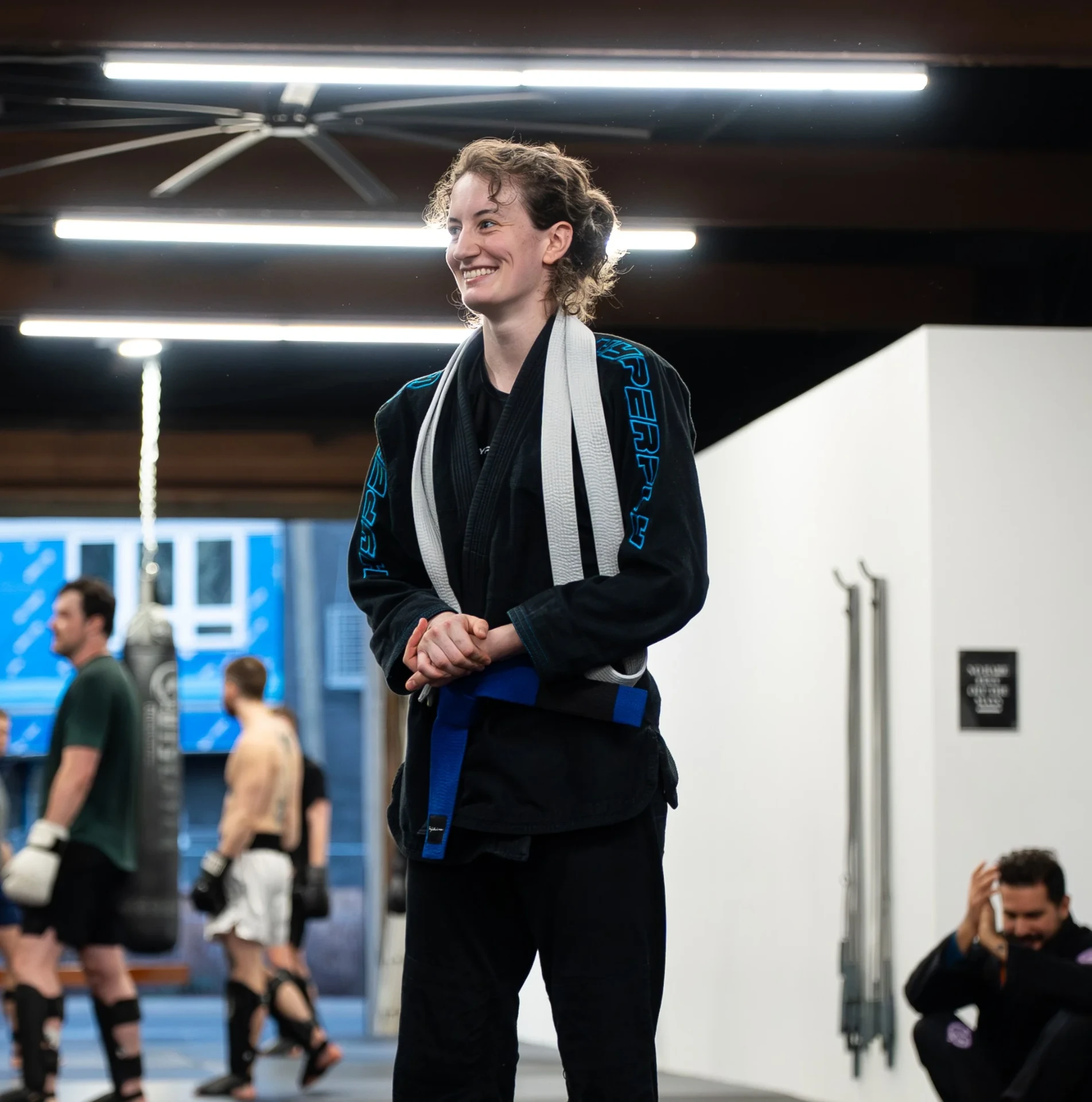 Blue belt promotion at Logic Jiu Jitsu Philadelphia