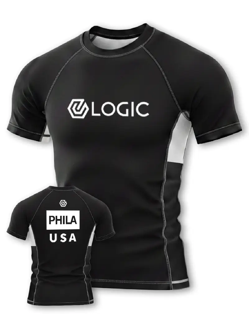 Logic Jiu Jitsu gear kit — gi, belt and rashguard