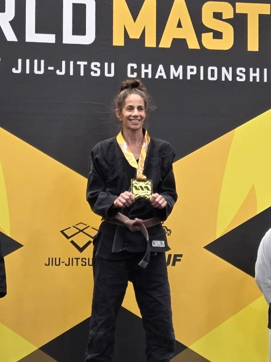Gina Mancuso, 2x World Champion, who started at Logic as a white belt
