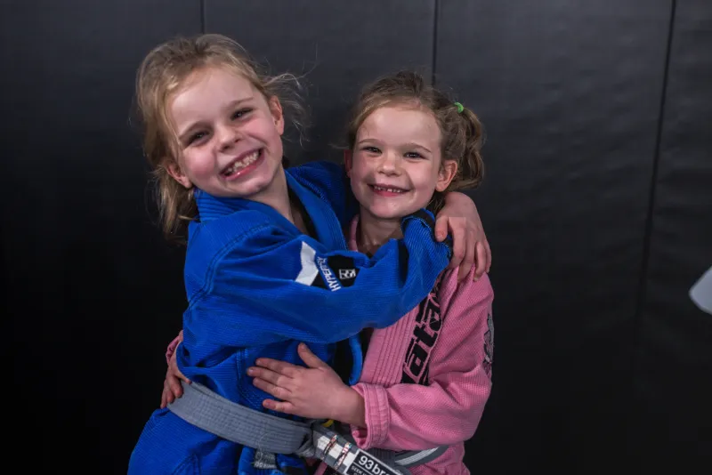 Kids jiu jitsu training at Logic Philadelphia