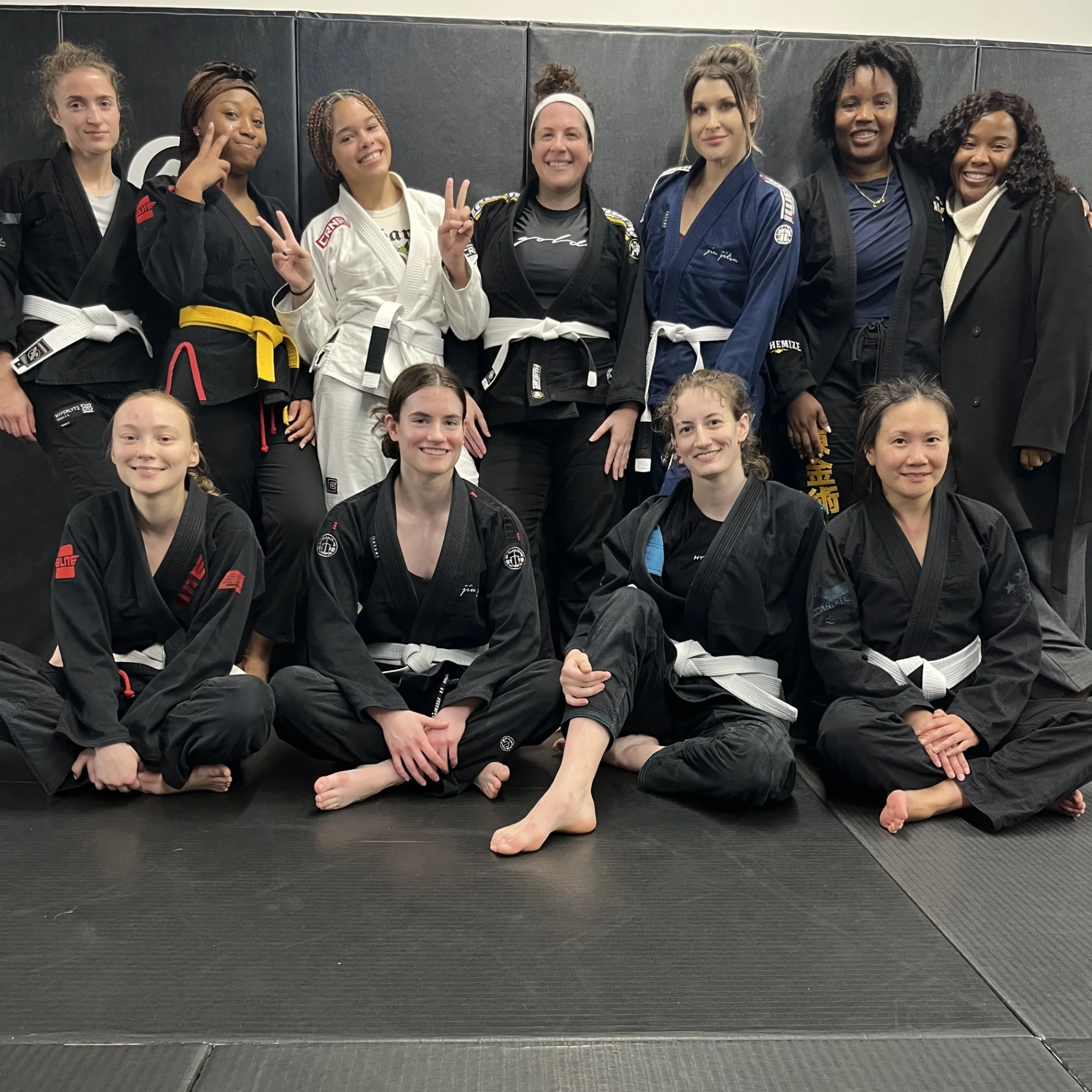 Logic Ladies jiu jitsu group